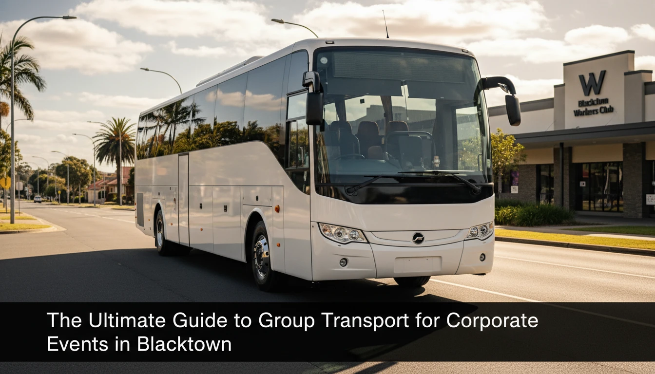 The Ultimate Guide to Group Transport for Corporate Events in Blacktown